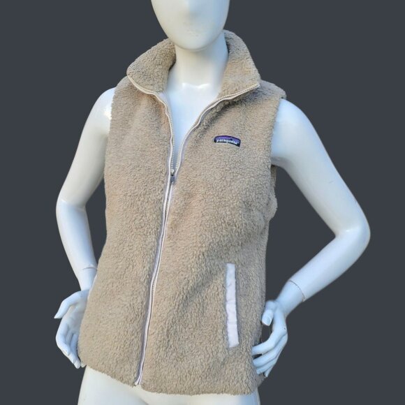 PATAGONIA Los Gatos Fleece Vest sz M - Picture 2 of 8